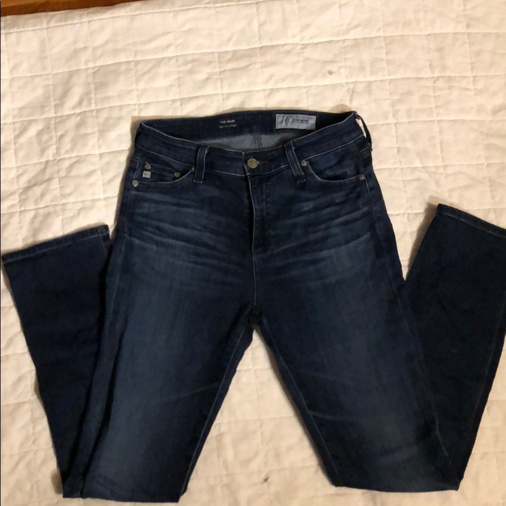 AG The Mari, high rise straight in size 27